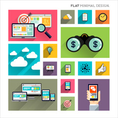 Flat Modern Business