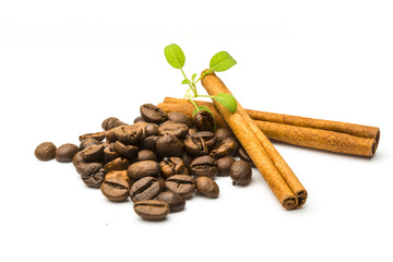 Coffee with cinnamon