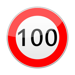 Verkehrszeichen 100