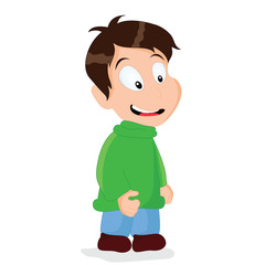 cartoon boy