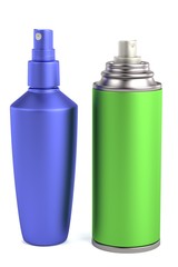 realistic 3d render of spray