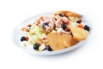 fresh chopped ham salad