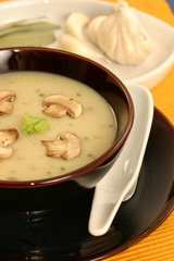Creme de Mushroom soup 