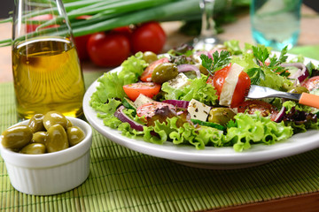 Organic salad