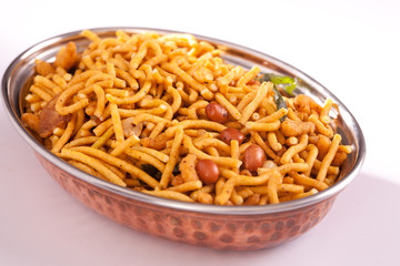 Bombay Mix - Chiwda a variable mixture of spicy dried ingredient