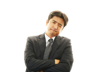 疲れたビジネスマン