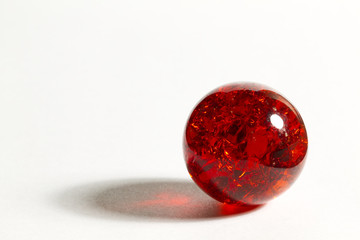 Red Crackle Marble