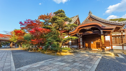 Obraz premium Small temple in Chion-in complex in Kyoto