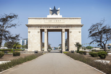 Naklejka premium Independence Square, Accra, Ghana
