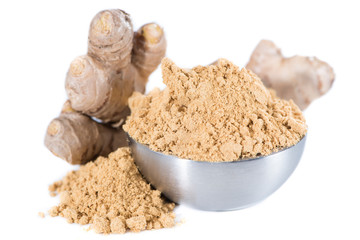 Isolated Ginger Powder