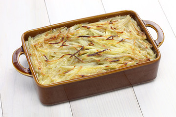 Janssons frestelse, Swedish potato gratin with sprat fillets