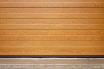 Hintergrund  Holzimitat und Betonboden