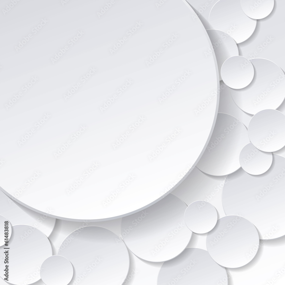Poster circle frame vector abstract infographic. eps 10.