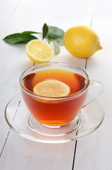 Tea with lemon