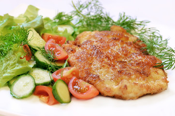 Chicken schnitzel