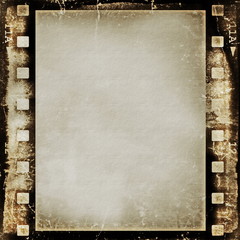 grunge film strip background