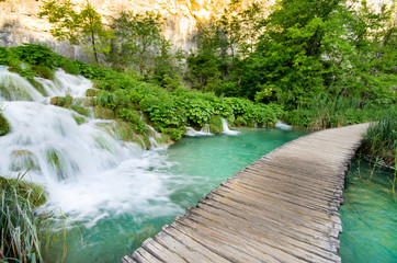Waterfalls in Plitvice © Budimir Jevtic
