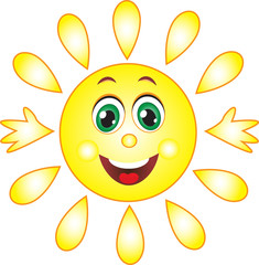 Векторное солнце