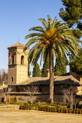 View of the famous Alhambra, Granada, Spain.