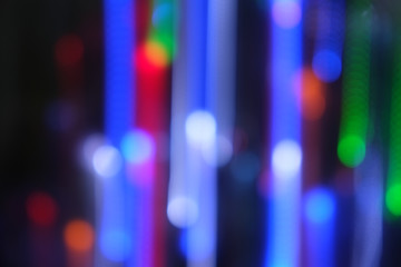 Background with blurred lights
