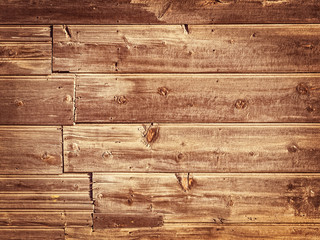 Old Wood Background - Vintage with yellow and brown colors