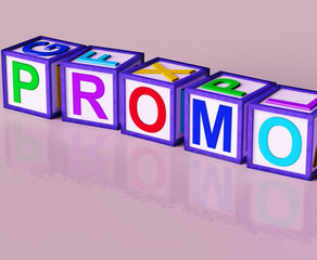 Promo Blocks Mean Special Reduced Price Or  Off
