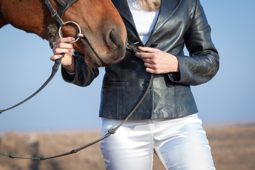Obraz premium Horsewoman