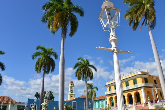 Central square of Trinidad, Cuba