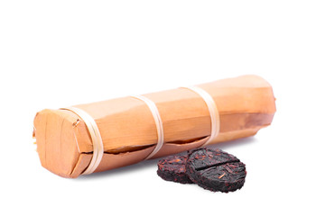 Organic raw Puer tea Chinese.