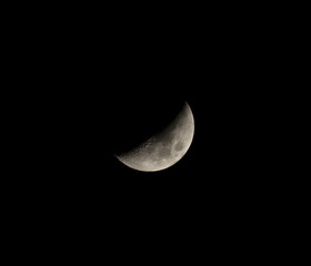 Waxing Crescent Moon