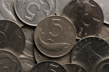 ليرة إيطالية Lira italiana 이탈리아 리라 Итальянская лира