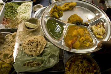 Indian street food.