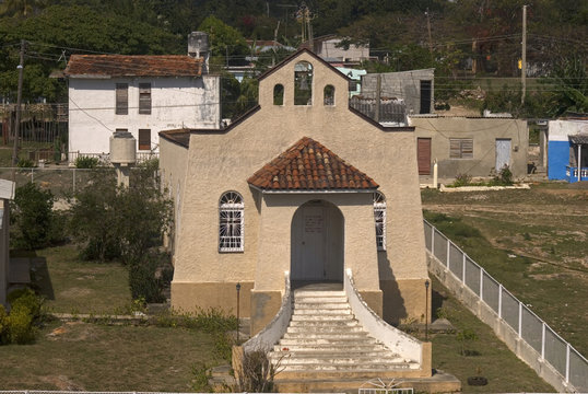 Small church, Cienfuegos Bay, Cuba