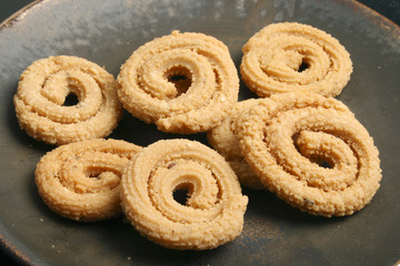 Chakli is a popular Indian festive snack