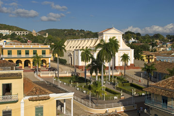 Fototapeta premium Plaza Mayor, Trinidad, Cuba