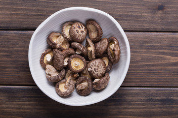 Fototapeta na wymiar Shiitake Mushrooms