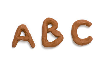 clay letters