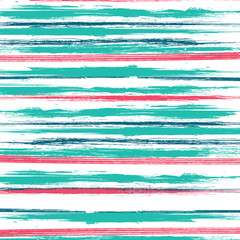 Watercolor striped seamless background