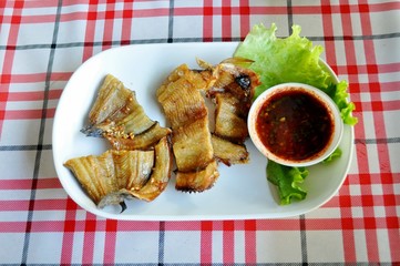 Thai style fried fish