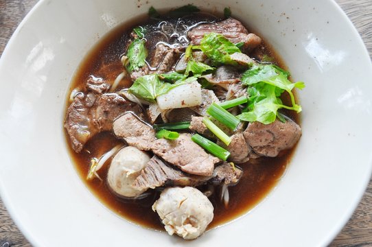 Thai Style beef noodles
