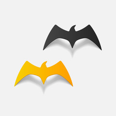 realistic design element: bird