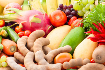 Tropical fruits and Vegetables