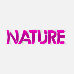 realistic design element: nature