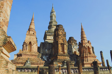 Pagoda in Sukothai Historical Park, Thailand
