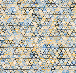 Abstract triangular seamless pattern