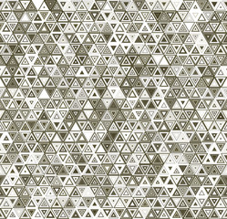 Abstract triangular seamless pattern