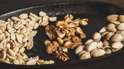 Beer snacks - edible nuts