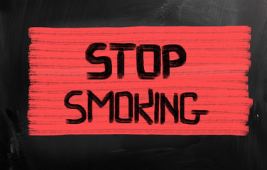 Stop Smoking Concept