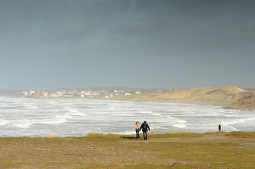 promenade sous l'orage