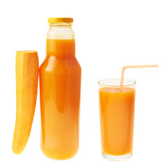 Carrot juice composition isolated